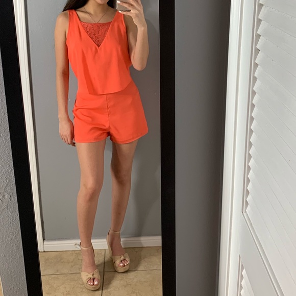 bebe Pants - Lace Bebe romper